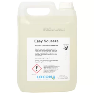 Oplev Easy Squeeze Professionel Vinduessæbe: Økonomisk forbrug, effektiv rengøring uden striber, og en mild duft af papaya
