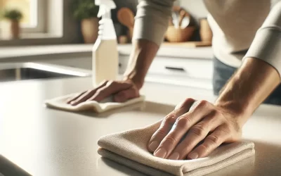 Guide til rengøring af Corian overflader
