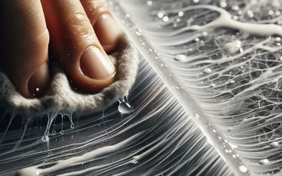 Rengøring af glasfiberoverflader