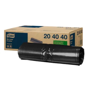 Tork affaldspose 5 L sort B3 på rulle 20 x 50 stk