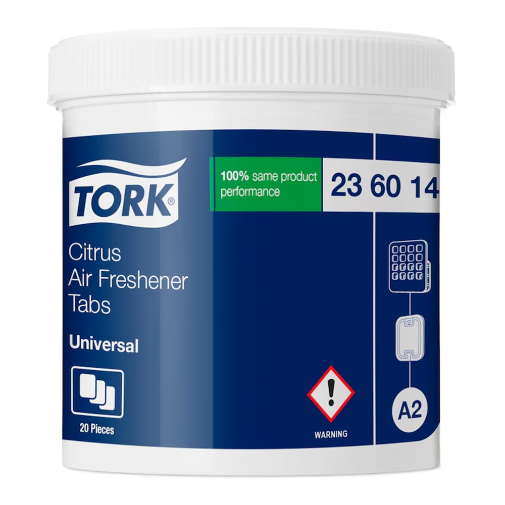 tork duftblok citrus 236014 disc grøn