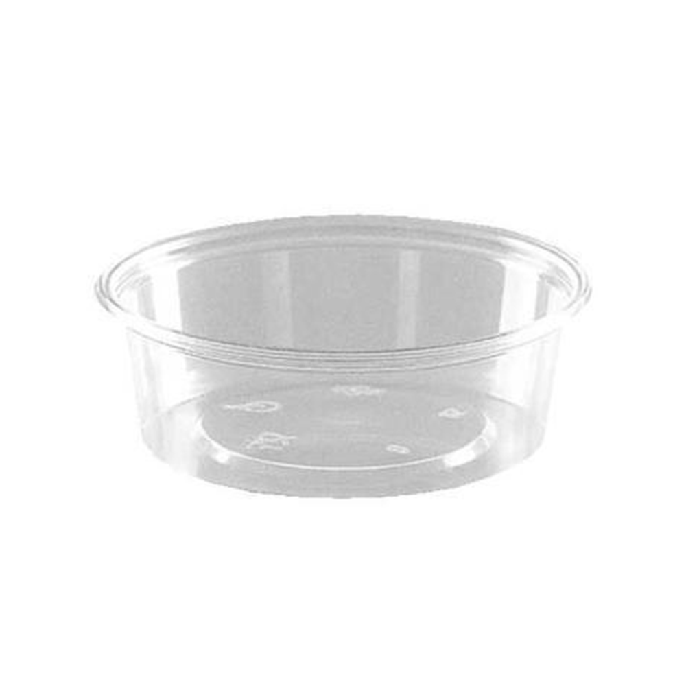 Dressingbæger 50 ml i semi-klar PP Ø72x24 mm