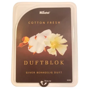 minatol duftblok cotton fresh i plastkassette