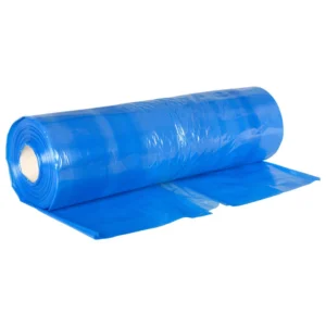 Pallehætte blå i LDPE 1300/550x2300 mm på rulle 50 stk