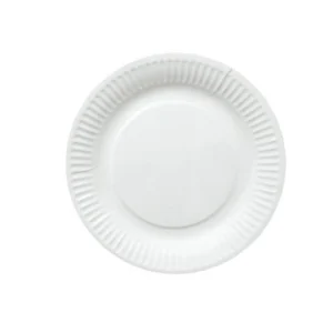 aptallerken Catersource Ø18 cm hvid clay-coated