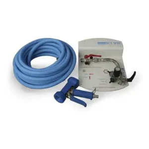 rengøringsstation til to produkter med 15 m slange og skumpistol