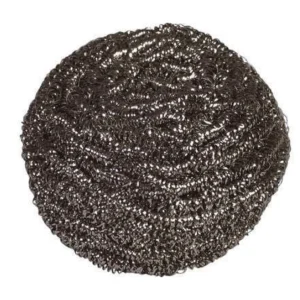 rustfri spiral stålsvamp 60 gram til grovrengøring
