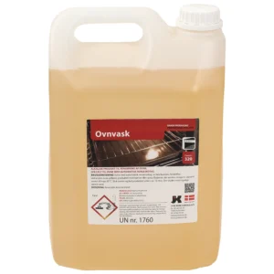 5 liters dunk med professionel ovnrens med rød farve