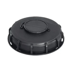 sort kabi ibc låg 150 mm med 2 tommer gevindhul