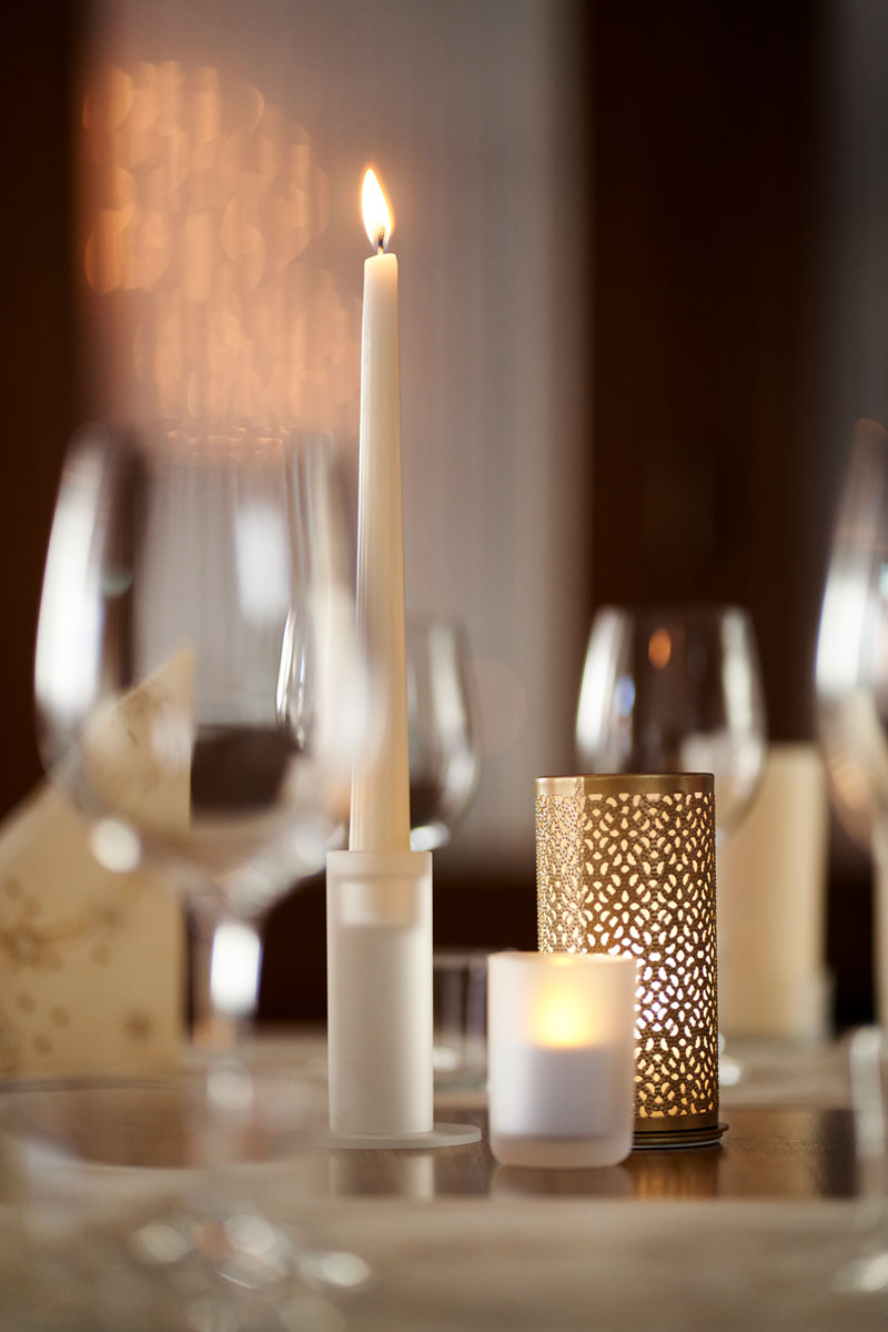 Duni Antiklys, dyppede 245 x Ø 22 mm 7,5 t Cream 100stk. - Billede 2