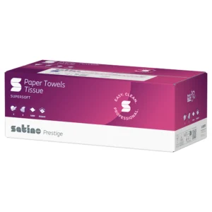 hvide 2-lags håndklædeark i z-fold 20,6 x 24 cm