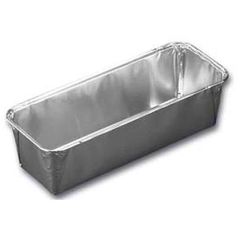 Rektangulær alubakke 2200 ml 304 x 120 x 81 mm
