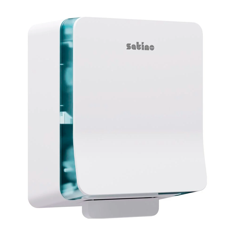SATINO Håndklæderulle AutoCut Dispenser SYS1 hvid.