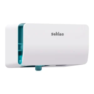 SATINO dobbelt toiletrulle dispenser MT1 sort.