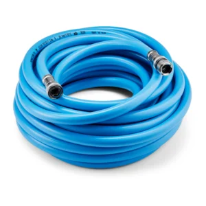 NITO hedvandsslange blå 20 bar rullet med koblinger