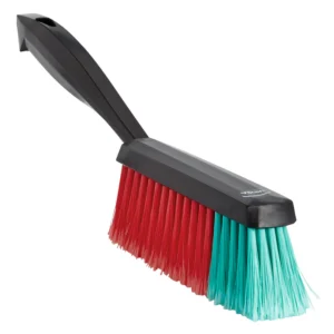 Vikan håndbørste med kort skaft 330 mm sort blød