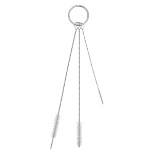 Vikan rensesæt med 3 børster Ø2 Ø6 Ø6 mm blød hvid