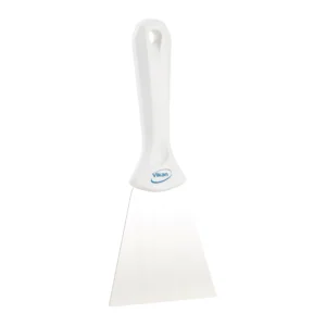 Vikan rustfri håndskraber 100 mm hvid med fleksibelt stålblad