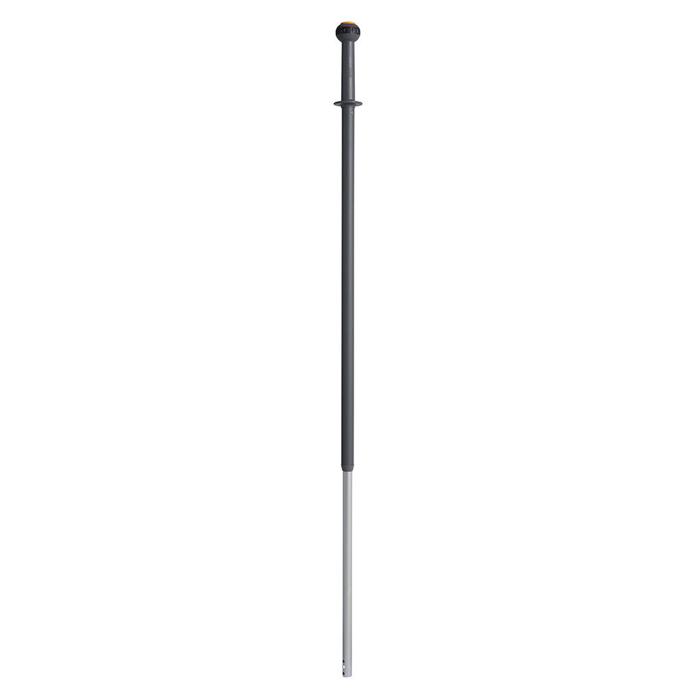 Vikan topreguleret aluminiumsteleskopskaft 1220-1770 mm Ø31 klik grå