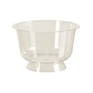 dessertbæger på fod 200 ml i klar ps Ø95 x H61 mm