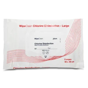PLUM WipeClean Chlorine Disinfection desinfektionsklude 40x30 cm 5 stk