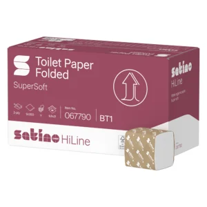 SATINO HiLine BT1 toiletpapir i ark 2-lags V-fold