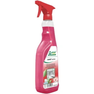 sanet spray green care professional sanitetsrengøring 750 ml eu-blomsten