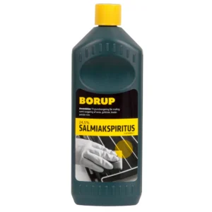 Borup salmiakspiritus 24,5% ammoniakopløsning til rengøring, 0,5 l og 5 l