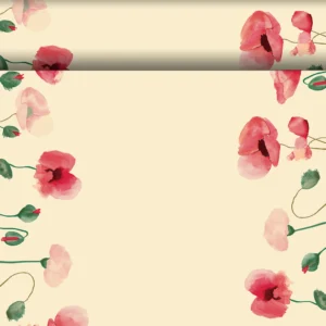 Duni Dunicel Bio bordløber, Tête-à-tête 0,4 x 24 m, 4 stk