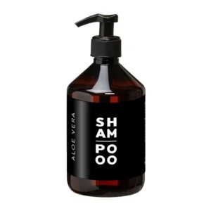 Hårshampoo 500 ml med aloe vera i pumpeflaske