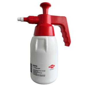 KABI tryksprøjte 1,0 liter i hvid med rød top