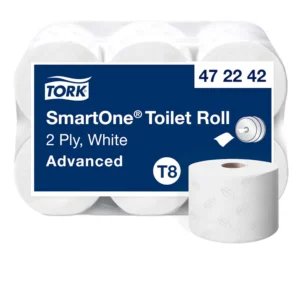 TORK SmartOne T8 toiletpapir 2 lag hvid 472242 6 ruller