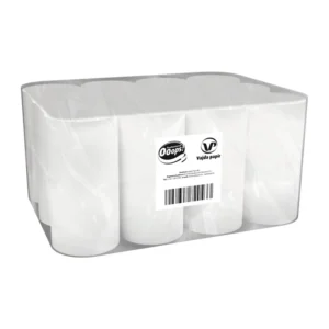 Håndklæderulle Mini 1-lags, 108m uhylse 12ruller, Svanemærket