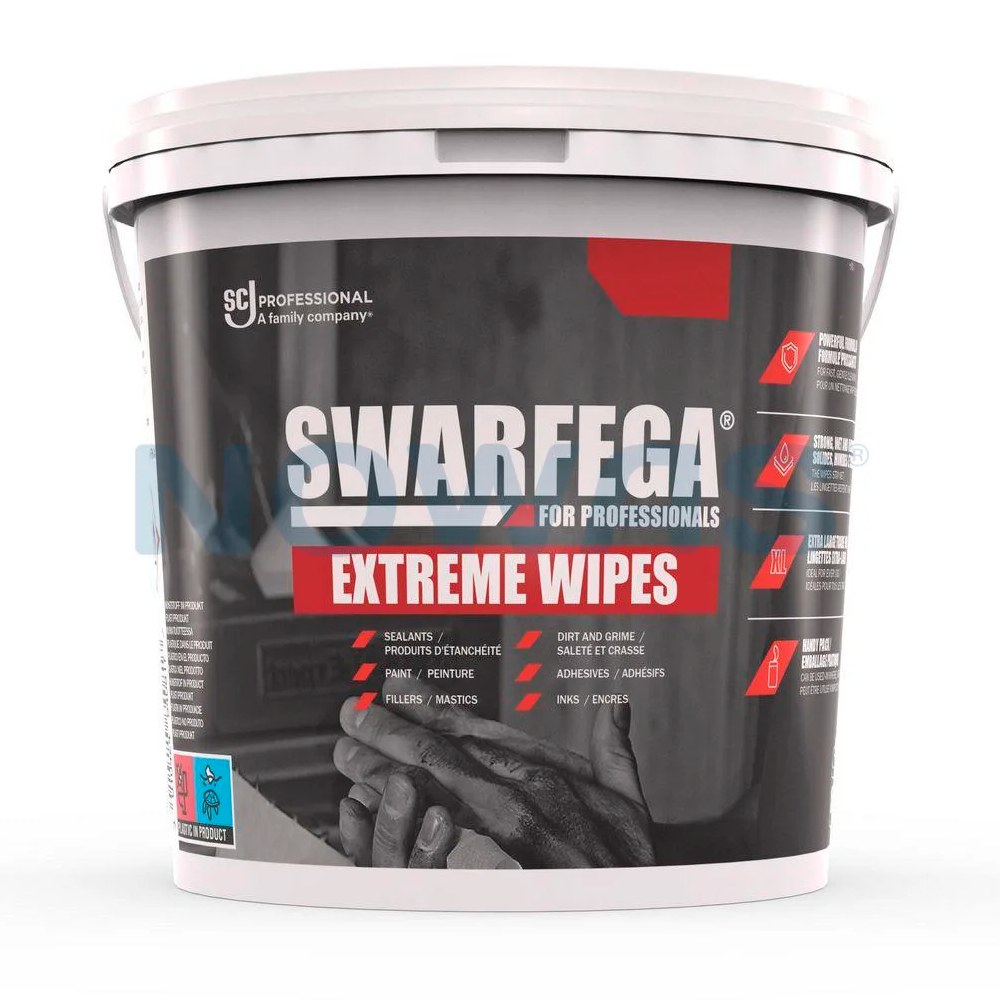 Swarfega Extreme Wipes håndrensservietter med citrus, 150 stk.