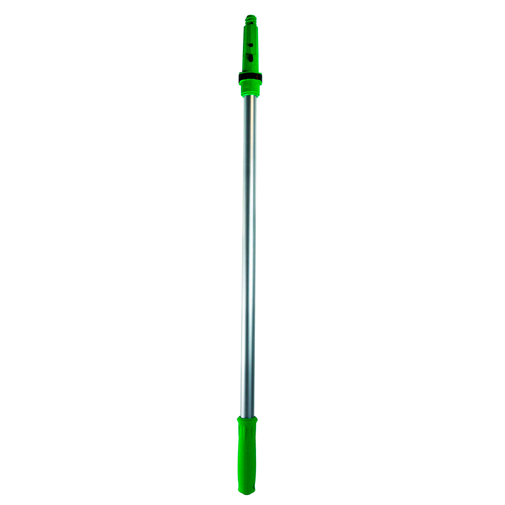 Unger Enkelt stang OptiLoc 60 cm med grønt greb og sikkerhedskonus.