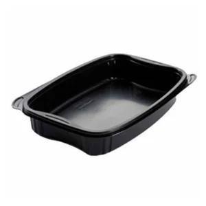 Sort Bistro bakke 980 ml i PP 254 x 174 x 42 mm