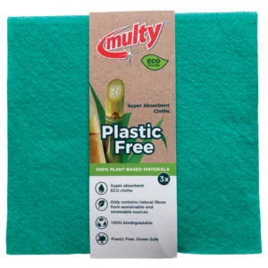 Multy altmuligklud uden mikroplast 38 x 40 cm grøn