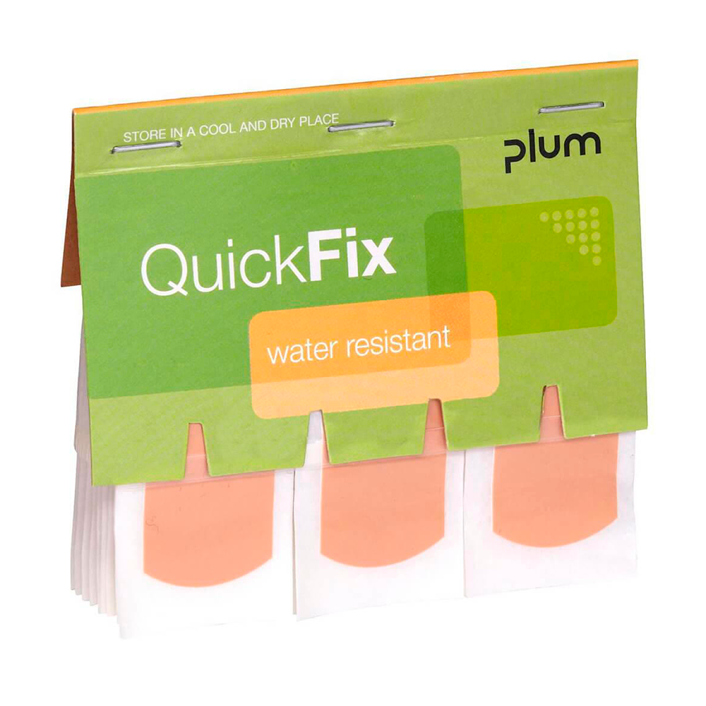 Plum QuickFix vandfast plaster refill med 45 plastre