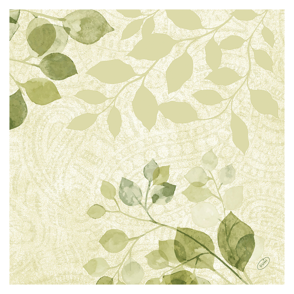 Duni Dunisoft Bio serviet 40 x 40 cm Paisley Leaves