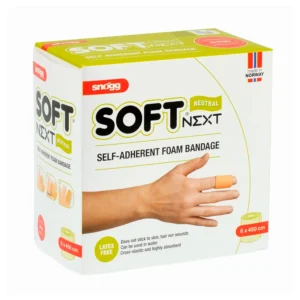 Plaster Soft Next Snøgg beige latexfri rulle 6 cm x 4,5 m