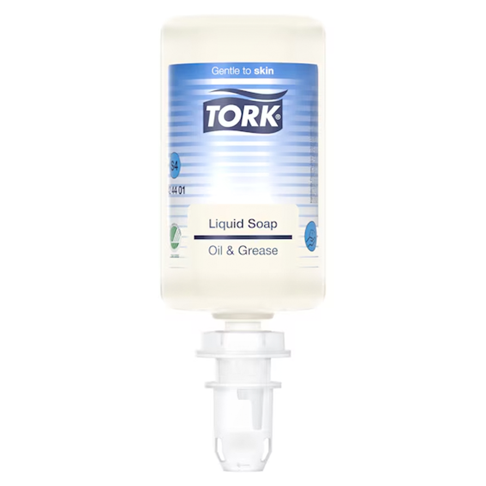 TORK håndsæbe S4 Industri Oil and Grease 424401 – 1 liter refill med pumpe
